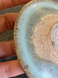 A Chinese junyao purple-splashed dish, Jin or Yuan
