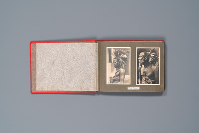 Casimir Zagourski (1883-1944): Album met 90 zwart-witfoto's uit de serie 'L'Afrique qui dispara&icirc;t', 1e helft 20e eeuw