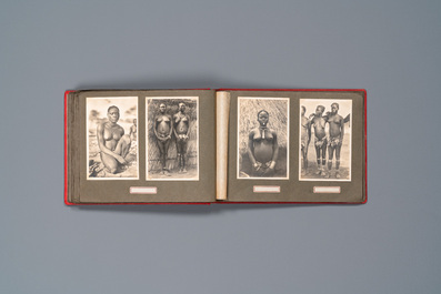 Casimir Zagourski (1883-1944): Album met 90 zwart-witfoto's uit de serie 'L'Afrique qui dispara&icirc;t', 1e helft 20e eeuw
