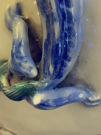 An attractive Chinese famille rose 'Wu Shuang Pu' vase, 19th C.