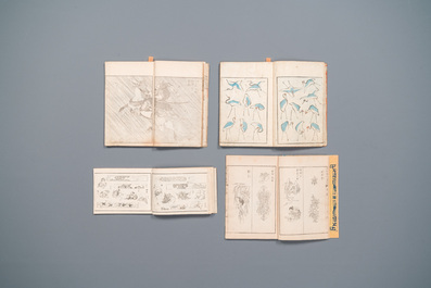 Dix albums de gravures sur bois, Japon, Edo/Meiji, 19&egrave;me