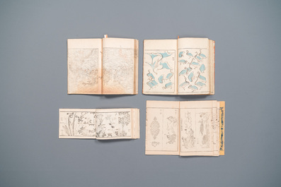 Dix albums de gravures sur bois, Japon, Edo/Meiji, 19&egrave;me