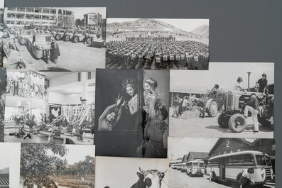 24 Chinese Hsinhua press agency black and white Cultural Revolution photographs