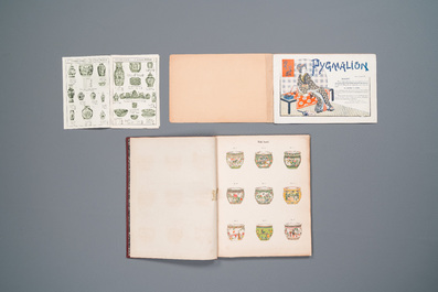 Drie catalogi van importeurs van Chinees en Japans porselein en kunstvoorwerpen, ca. 1900