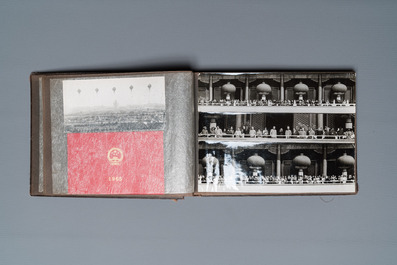 Een album met foto's van een bezoek aan China tijdens de Culturele Revolutie, ca. 1965