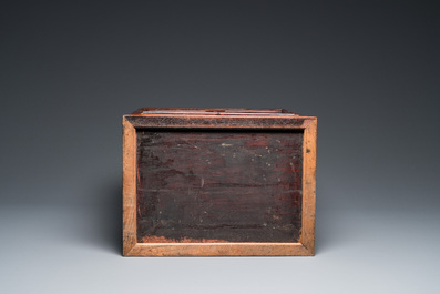 Petit cabinet en bois de huali, Chine, Qing