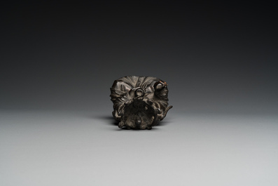 Bouddha de M&eacute;decine ou Bhaishajyaguru en bronze dor&eacute; et laqu&eacute;, Sino-Tibet, Ming