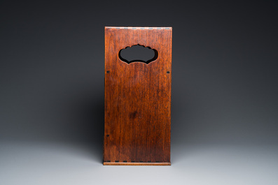 Petit cabinet en bois de huali, Chine, Qing