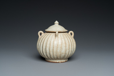 A large collection of Vietnamese blue and white covered boxes and other shipwreck porcelain, 12th C. and later