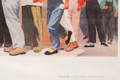 Nine Chinese Cultural Revolution propaganda posters