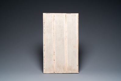 Three Chinese plaques with Cultural Revolution design