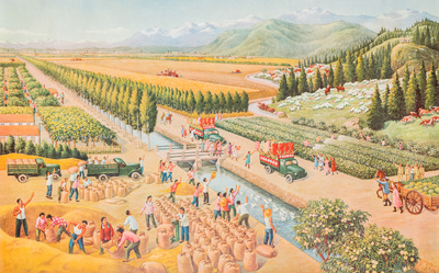 Huit affiches de propagande de la R&eacute;volution Culturelle