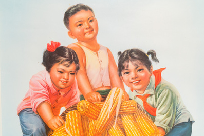 Nine Chinese Cultural Revolution propaganda posters