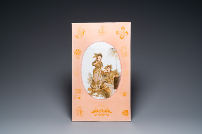 Three Chinese plaques with Cultural Revolution design
