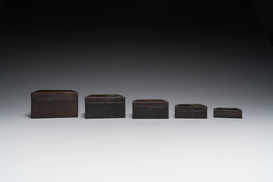 Eleven Chinese Cultural Revolution lacquer wares