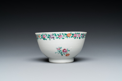 Four pieces of Chinese export porcelain with mythological and romantic subjects, Qianlong