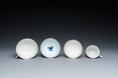 Een diverse collectie Chinees export porselein, Qianlong