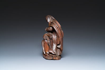 A French walnut Piet&agrave;, Burgundy, 16th C.