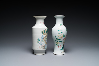 Een diverse collectie Chinees porselein, 19/20e eeuw