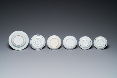 Een diverse collectie Chinees porselein, Kangxi en later