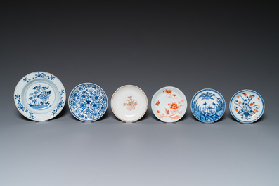 Een diverse collectie Chinees porselein, Kangxi en later