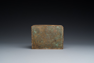 Statuette de Jambhala en bronze dor&eacute;, Sino-Tibet, 18&egrave;me