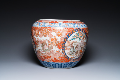 Een Japanse Imari vissenkom, Meiji, 19e eeuw