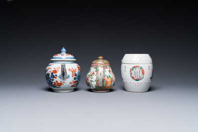 Een diverse collectie Chinees en Japans porselein, Qianlong en later