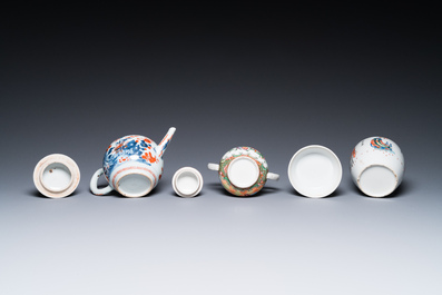 Een diverse collectie Chinees en Japans porselein, Qianlong en later