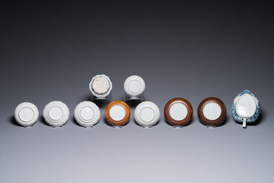 Een diverse collectie Chinees porselein, Kangxi/Qianlong