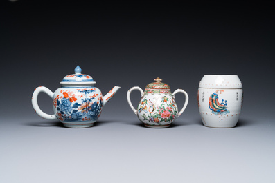 Een diverse collectie Chinees en Japans porselein, Qianlong en later