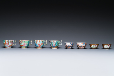 Een diverse collectie Chinees en Japans porselein, Qianlong en later
