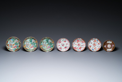 Een diverse collectie Chinees en Japans porselein, Qianlong en later