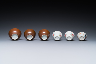 Een diverse collectie Chinees porselein, Kangxi/Qianlong