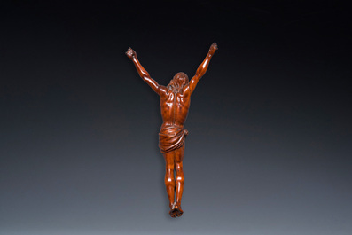 Christ en buis sculpt&eacute;, Flandre, 17&egrave;me