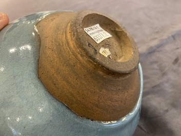 A Chinese junyao bowl, Song or later