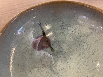 A Chinese junyao bowl, Song or later