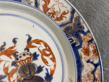 Een Chinees Imari-stijl wapenbord, Kangxi