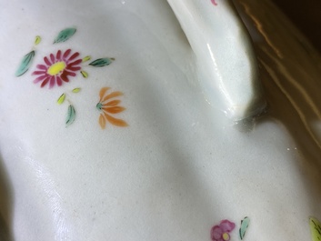 Een paar Chinese famille rose wijnkoelers, Qianlong