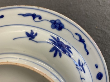 A rare Chinese Kinrande plate, Fu Gui Jia Qi 富贵佳器 mark, Wanli