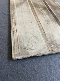 A Chinese famille rose plaque with monkeys, Bi Yuanming 畢淵明 mark, dated 1964