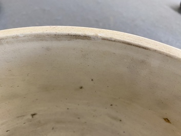 Een Chinese wucai dekselkom met feniksen, Transitie periode