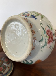 A Chinese famille rose teapot with dragon spout, Yongzheng/Qianlong