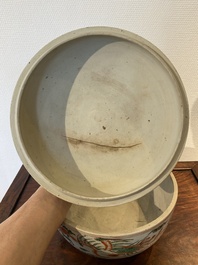 Een Chinese wucai dekselkom met feniksen, Transitie periode