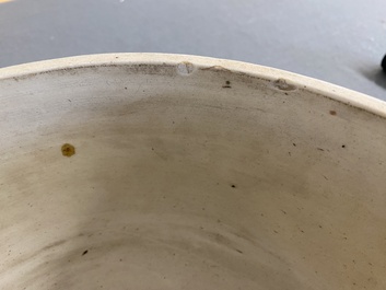 Een Chinese wucai dekselkom met feniksen, Transitie periode