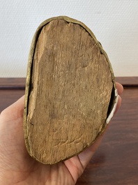 Een Sino-Tibetaanse vergulde bronzen Avalokitesvara, 17/18e eeuw