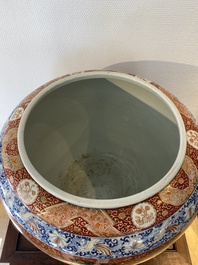 Een Japanse Imari vissenkom, Meiji, 19e eeuw