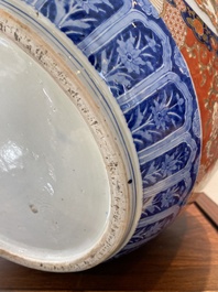 Een Japanse Imari vissenkom, Meiji, 19e eeuw