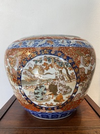 Een Japanse Imari vissenkom, Meiji, 19e eeuw