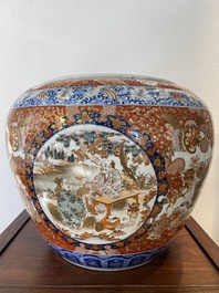 Een Japanse Imari vissenkom, Meiji, 19e eeuw